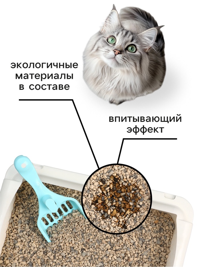 Наполнитель минеральный впитывающий