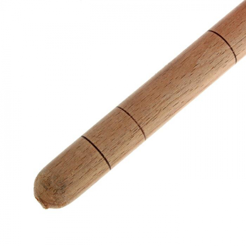 Ковш - черпак для бани и сауны, 200 мл, латунь, деревянная ручка, 39 см