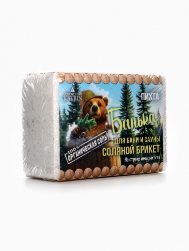 Соляной брикет для бани 