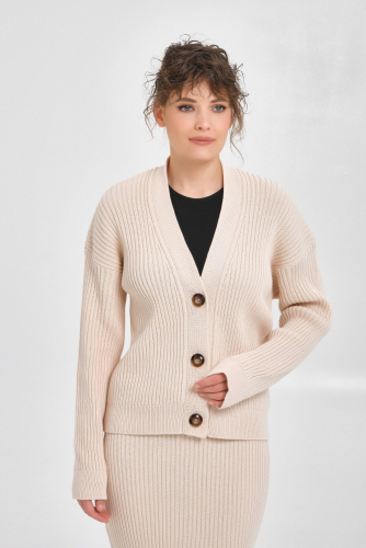 Кардиган STILLA, 1092765 245107-0005-88 Экрю