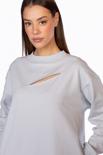 Платье EZANNA, 853722 W1Pl246F2 Пепельный