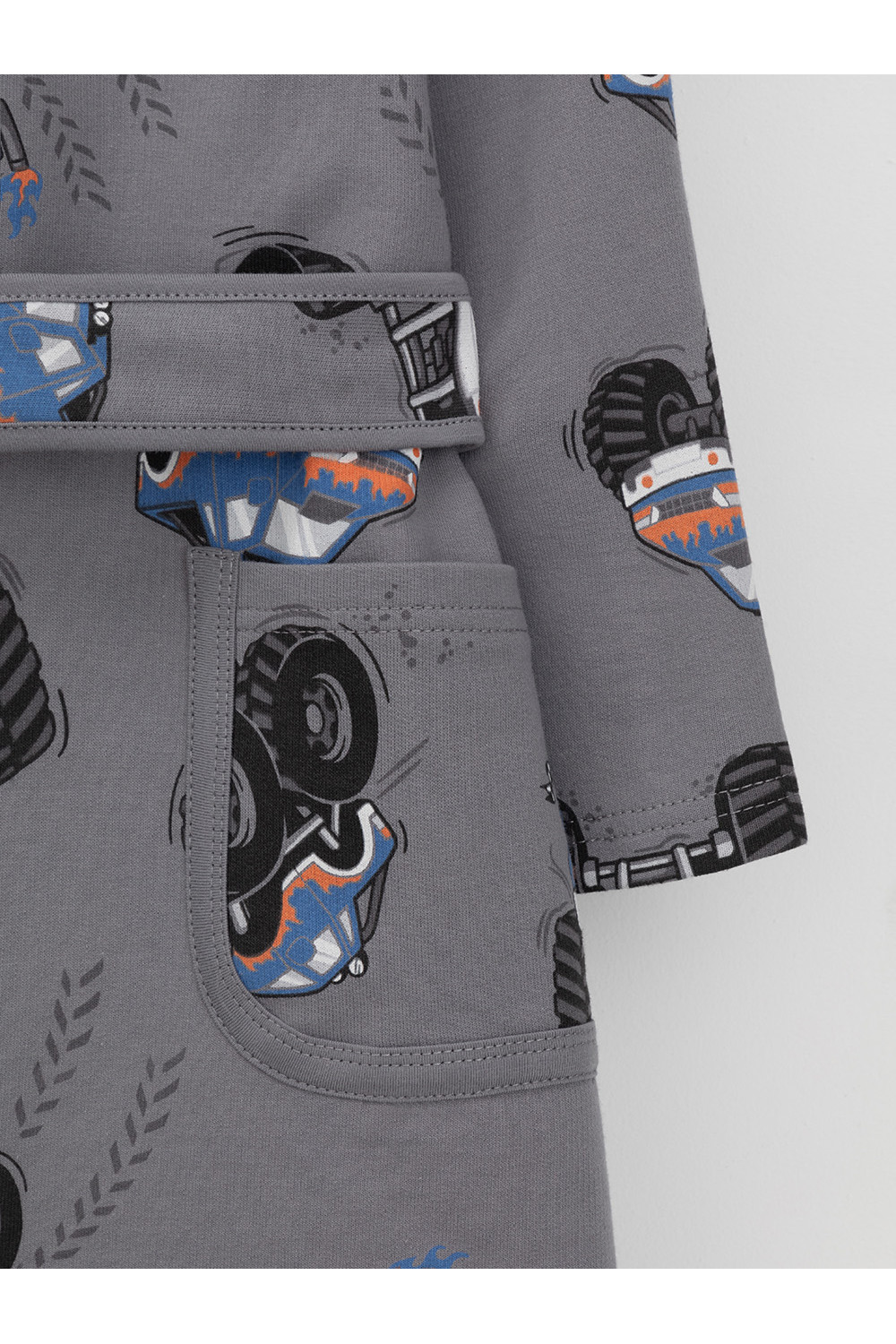 Crockid Халат К 5763 серый, гонки Crockid