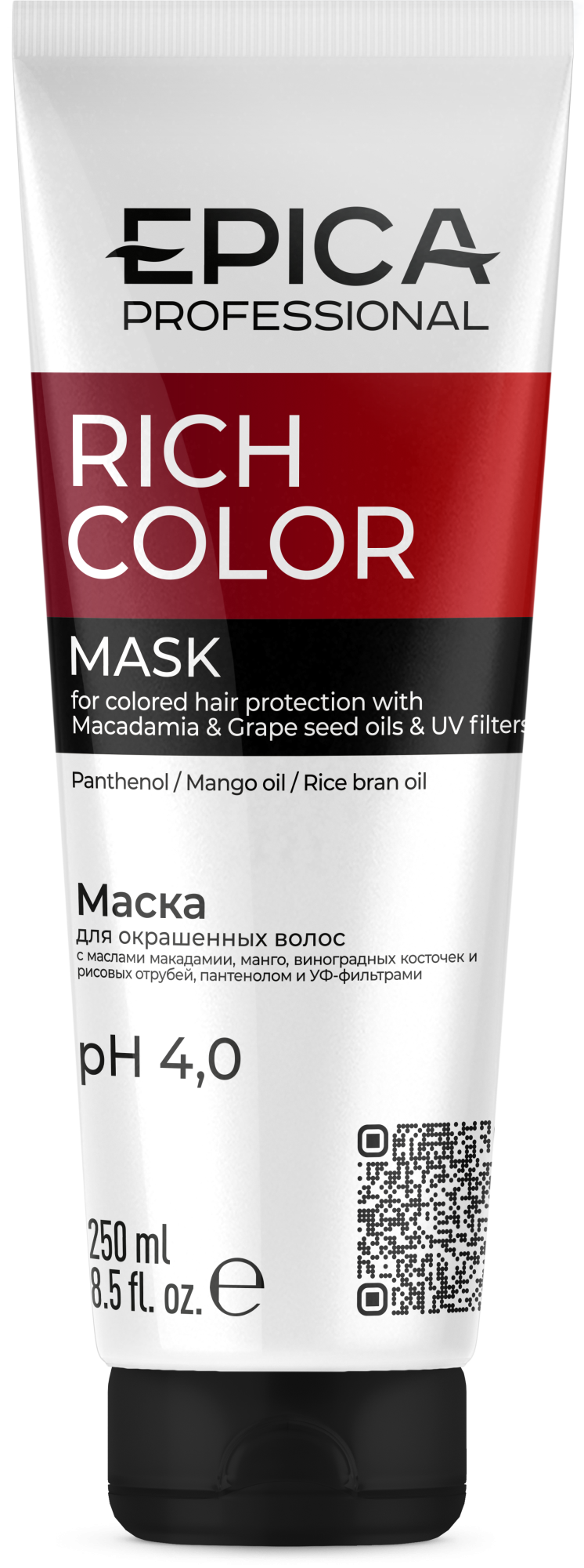 Маска для окрашенных волос «RICH COLOR», 250 мл