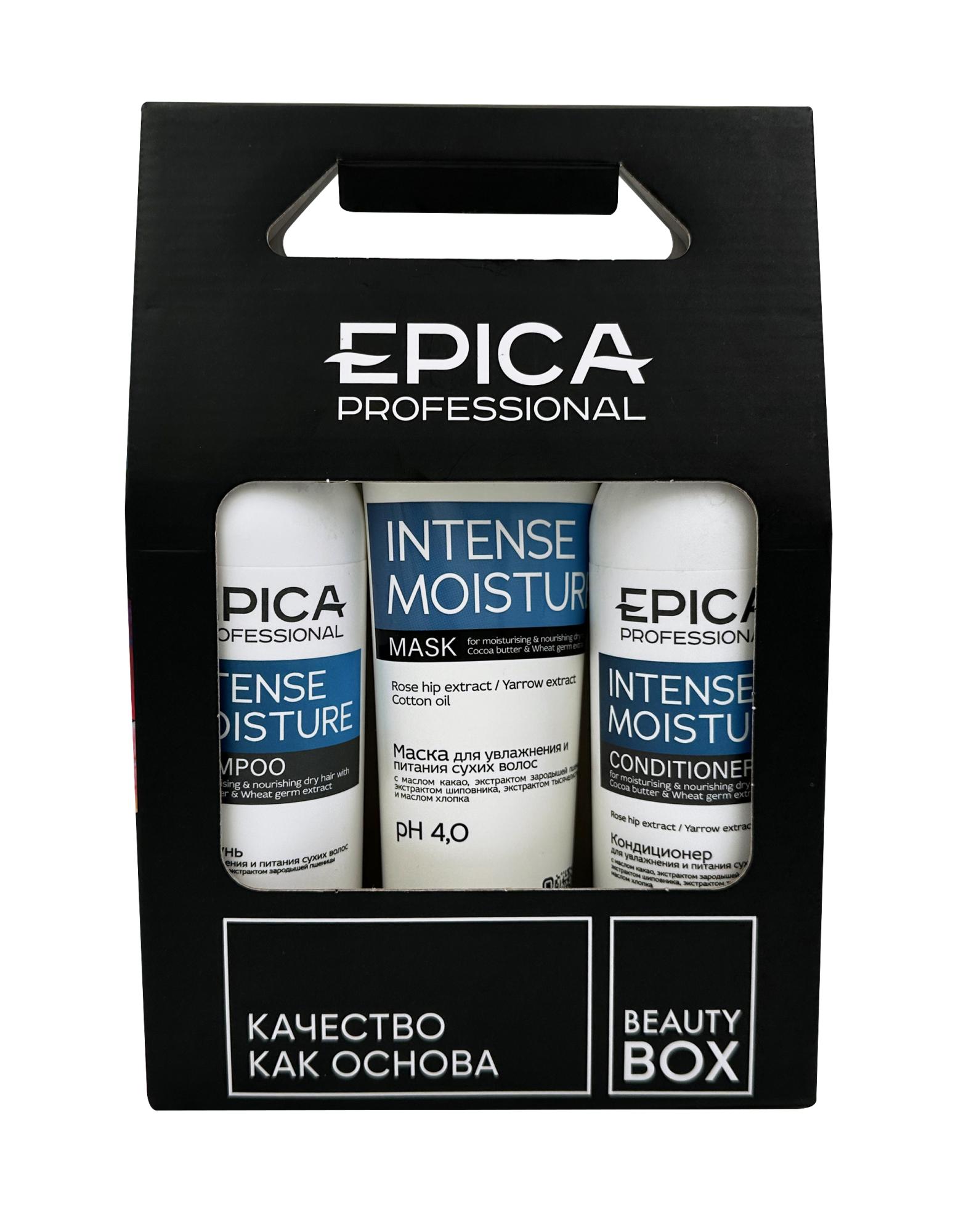 Набор Intense Moisture (шампунь 300мл+кондиционер 300мл+маска 250мл)