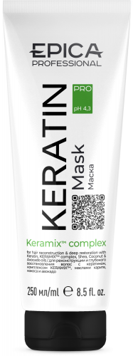 Маска для реконструкции и глубокого восстановления волос «KERATIN PRO», 250 мл