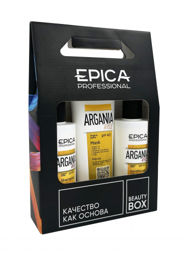 Набор Argania Rise Organic (шампунь 250мл+кондиционер 250мл+маска 250мл)