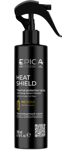 Термозащитный спрей для волос «HEAT SHIELD», 200 мл
