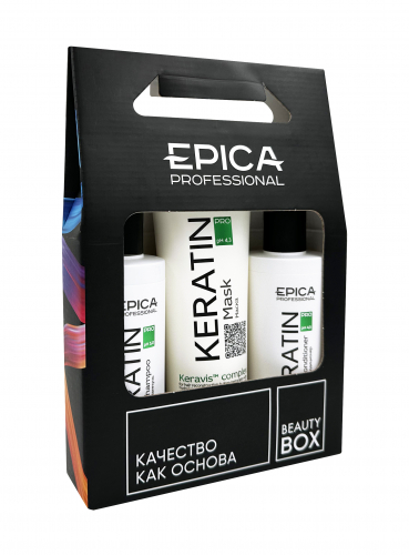 Набор Keratin Pro (шампунь 250мл+кондиционер 250мл+маска 250мл)