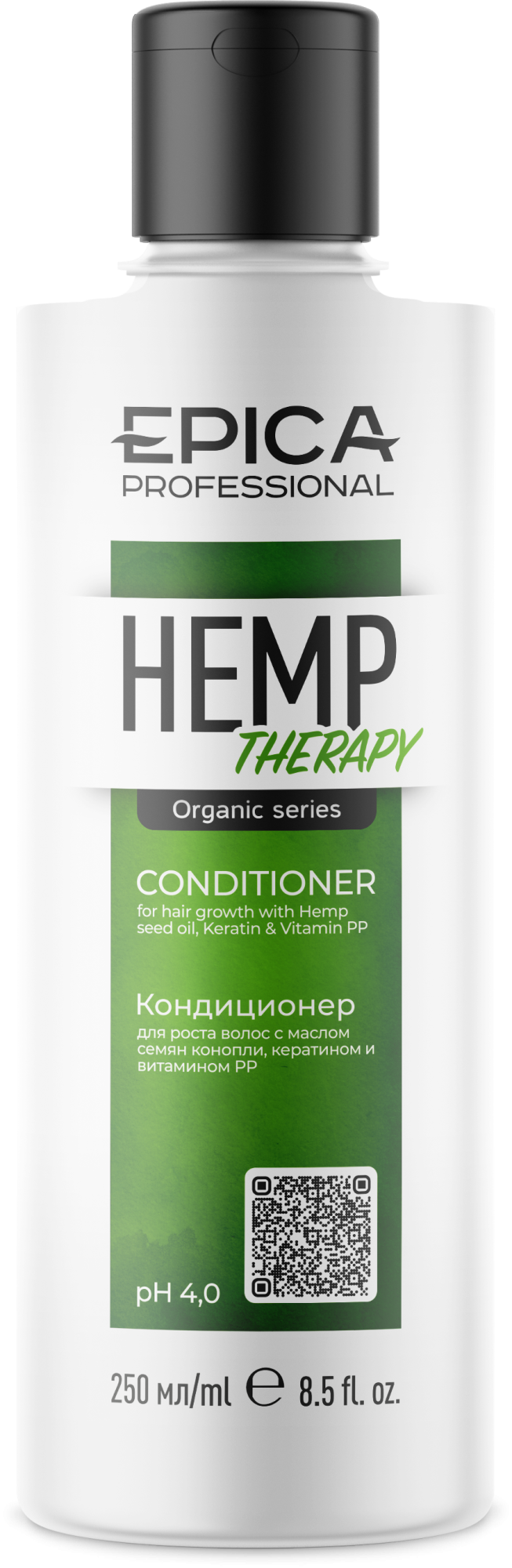 Кондиционер для роста волос «HEMP THERAPY Organic», 250 мл