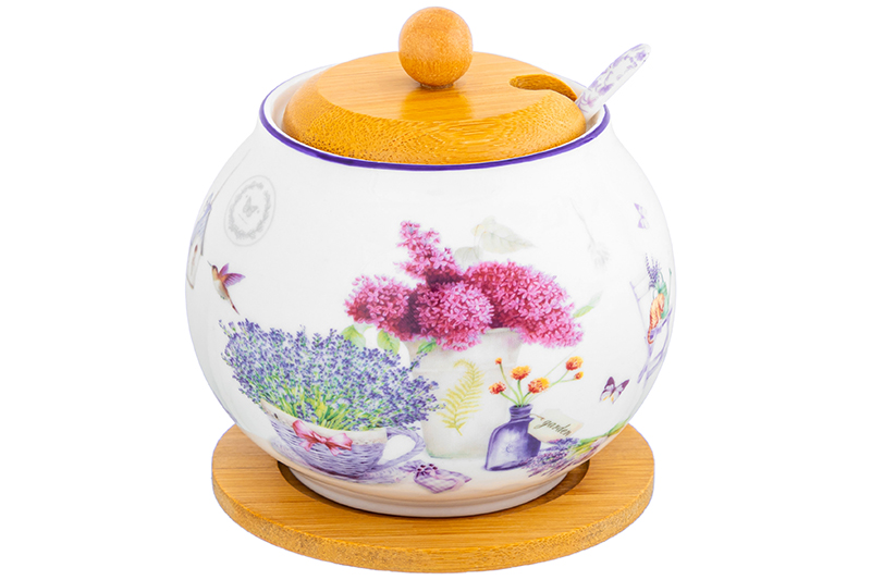 БЫЛО 864 руб! Сахарница 620 мл 11*11*12 см