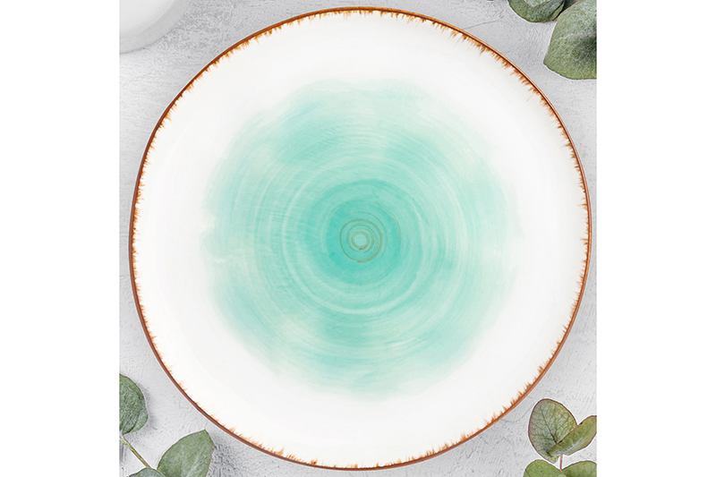 БЫЛО 482 руб! Тарелка для закуски 18,2*18,2*2 см