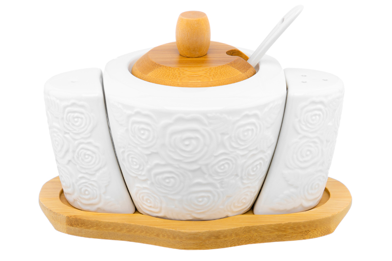 БЫЛО 956 руб! Набор - сахарница 300 мл 16*10*11 см