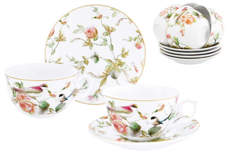 БЫЛО 3522 руб! Чайн. набор 12 пр. 250 мл 12,5*9*6,5 см