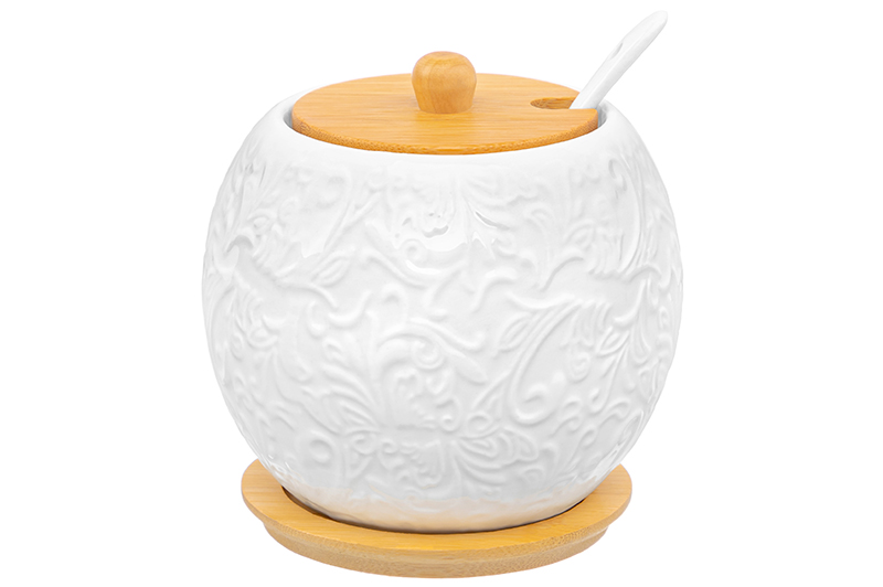 БЫЛО 458 руб! Сахарница 450 мл 10,5*10,5*10,5 см