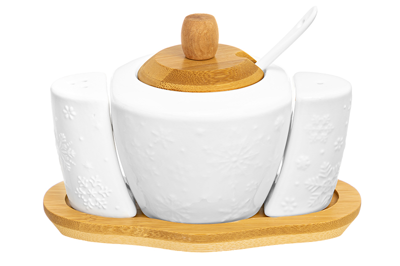 БЫЛО 956 руб! Набор - сахарница 300 мл 16*10*11 см