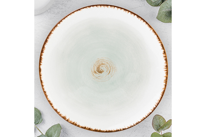 БЫЛО 482 руб! Тарелка для закуски 18,2*18,2*2 см