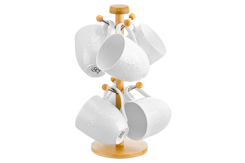 БЫЛО 2191 руб! Набор 6 кружек 320 мл 12*8,5*9,5 см