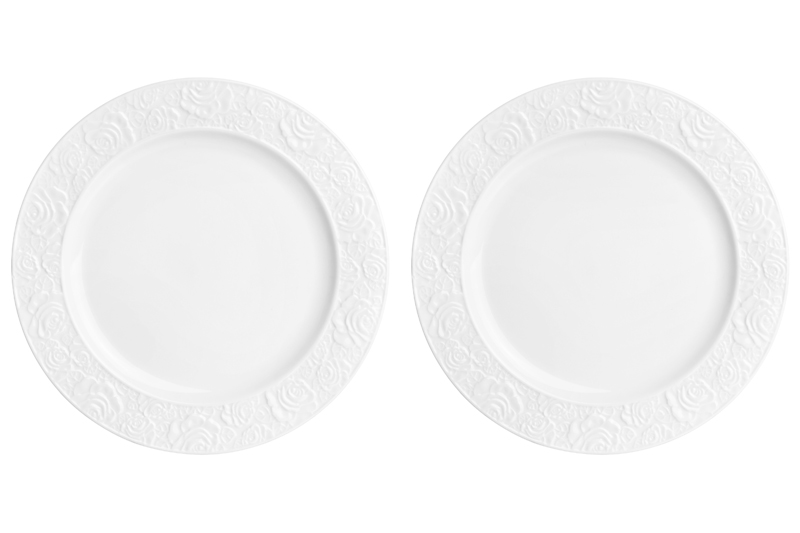 БЫЛО 888 руб! Набор тарелок 2 пр. 20,5*20,5*1,5 см