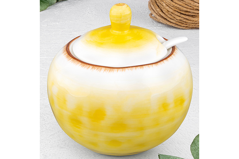 БЫЛО 884 руб! Сахарница 380 мл 10,2*10,2*10,5 см