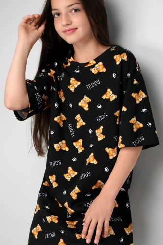 Туника оверсайз для девочки Happyfox