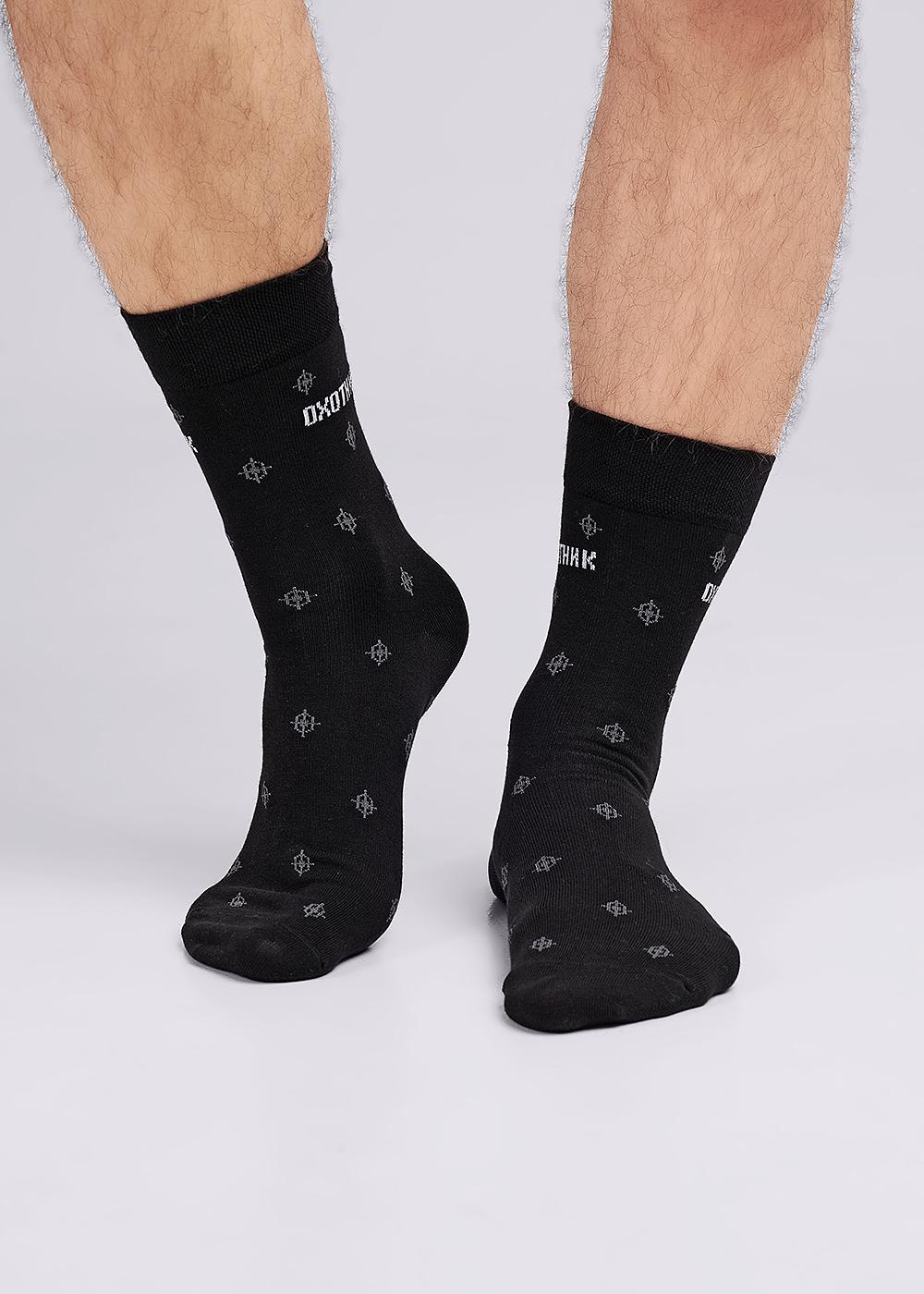 (СТАРАЯ ЦЕНА 99) CLE Носки муж.К3429 23Ф хл+эл