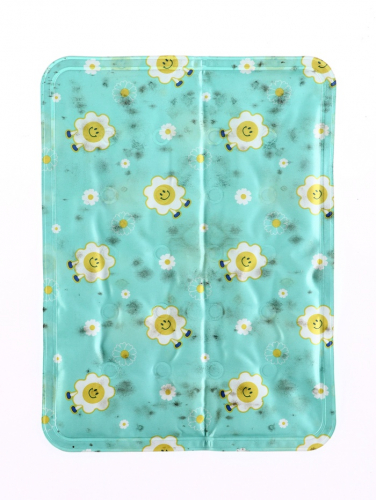 УЦЕНКА Коврик охлаждающий (гель), 40 х 30 см, ромашки