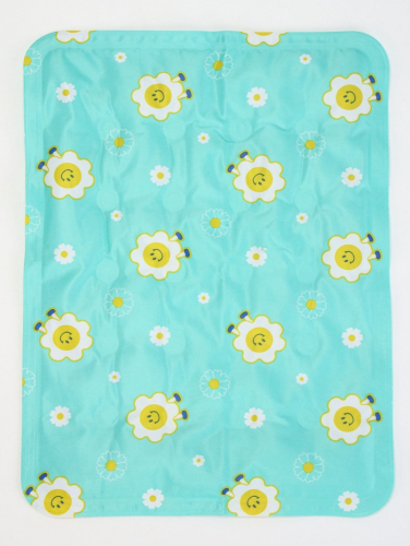 УЦЕНКА Коврик охлаждающий (гель), 40 х 30 см, ромашки