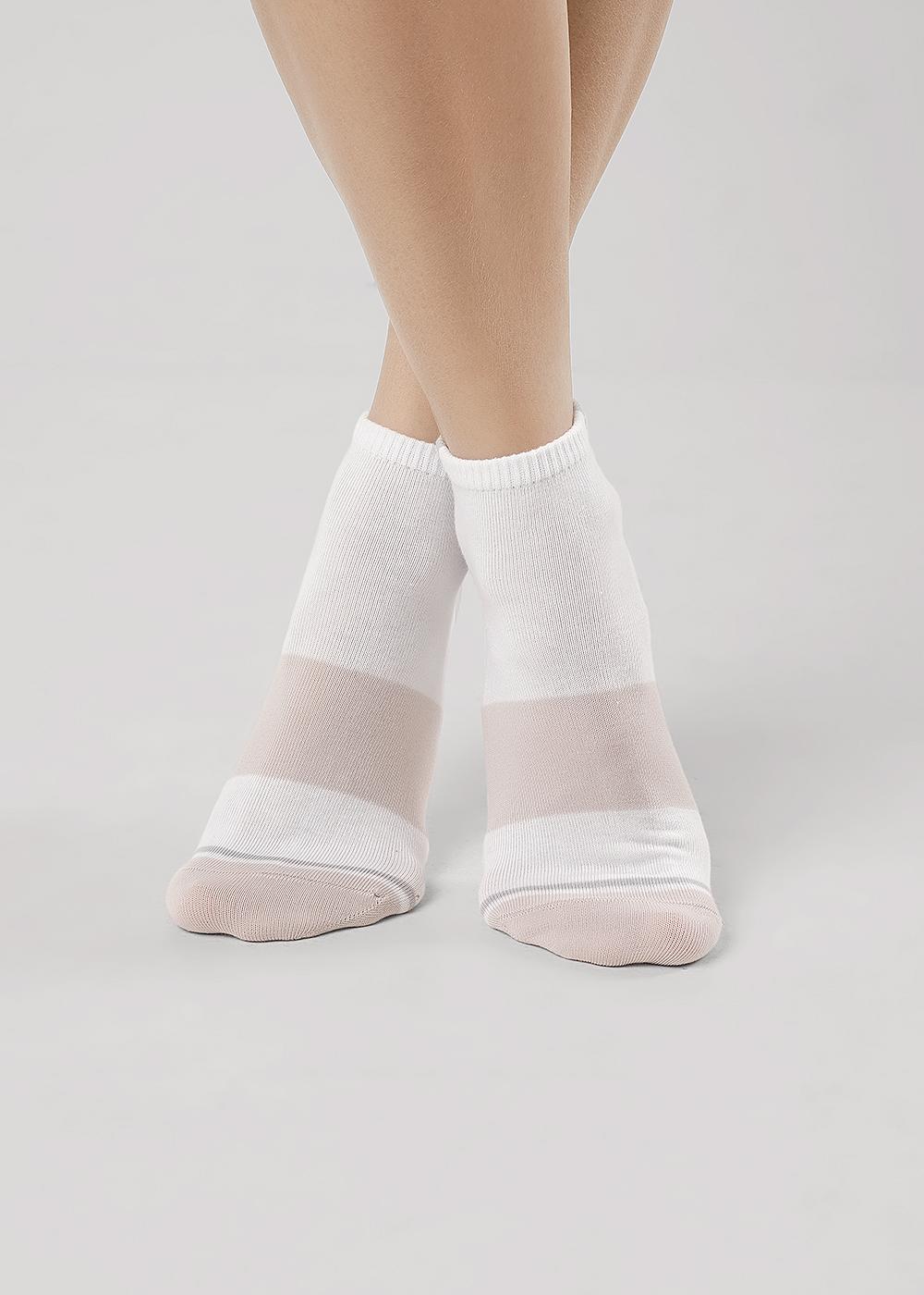 CLE Носки жен.Д5507 fashion база хл+эл