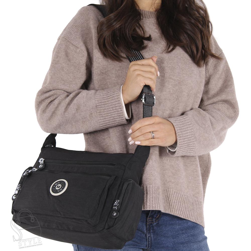 Сумка женская 8704MD black Mindesa в Новосибирске