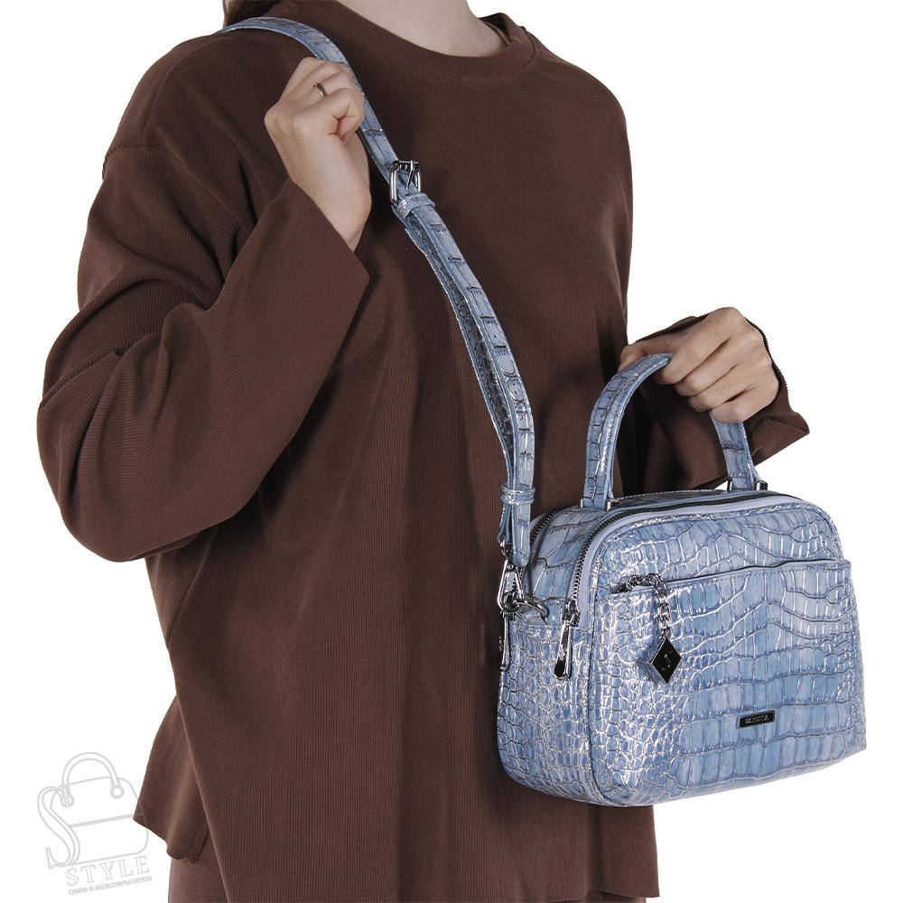 Сумка женская 270160 blue Velina Fabbiano-Safenta/50 в Новосибирске