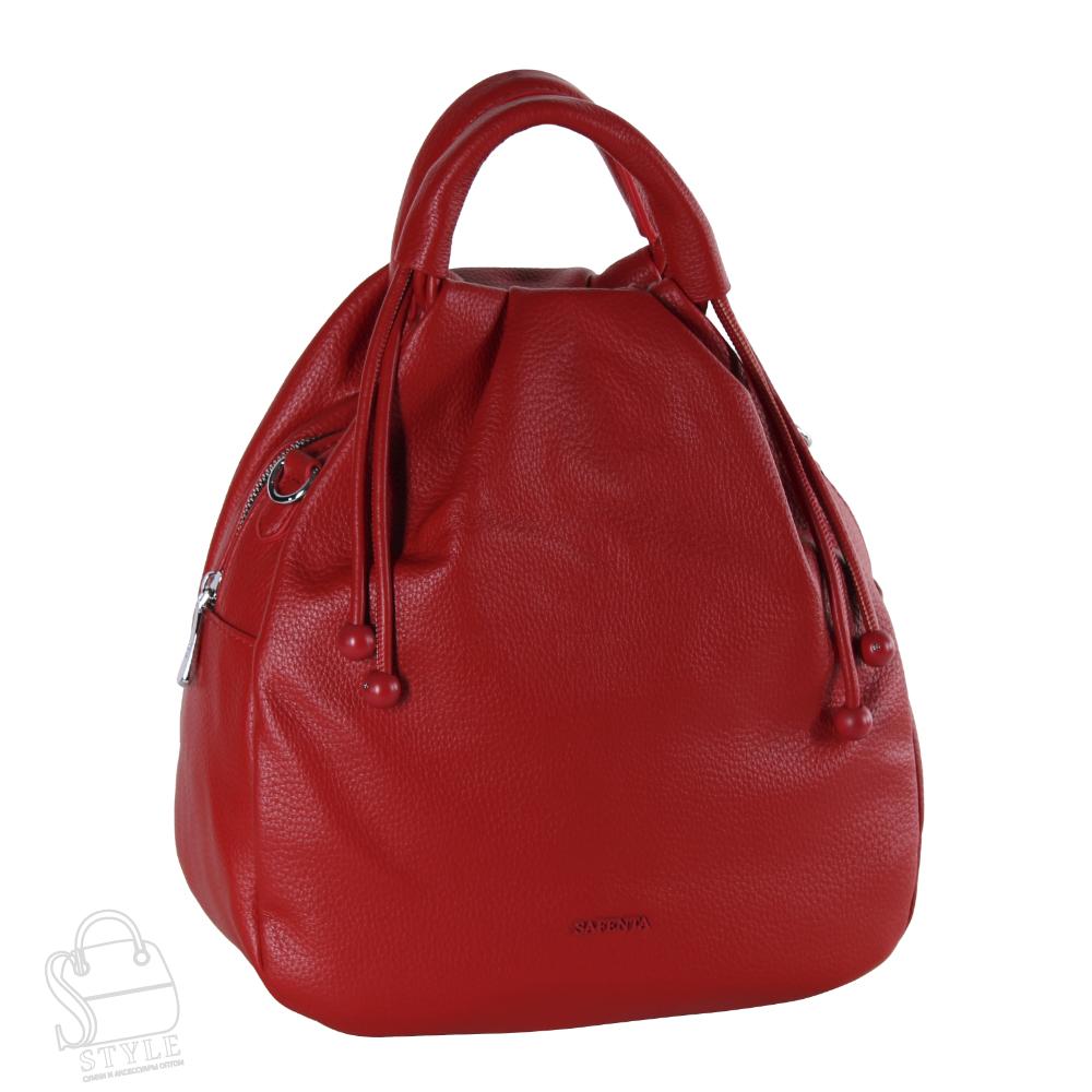 Рюкзак женский 69091-3 red Velina Fabbiano-Safenta/30 в Новосибирске