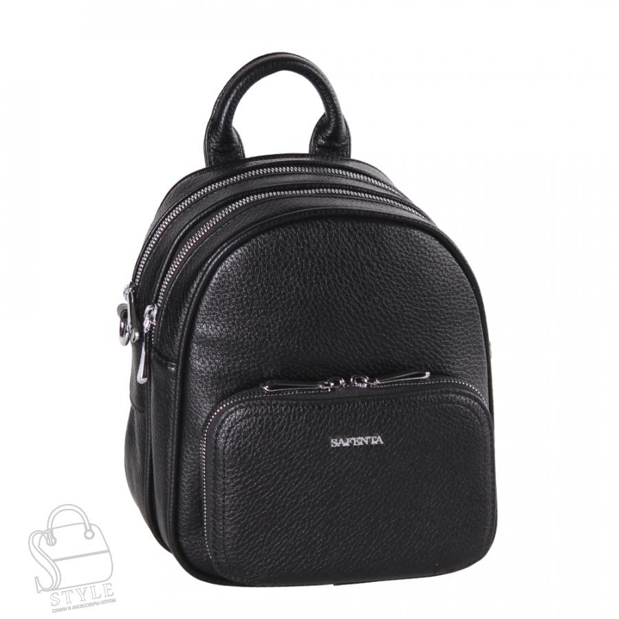 Рюкзак женский 670100 black Velina Fabbiano-Safenta/30