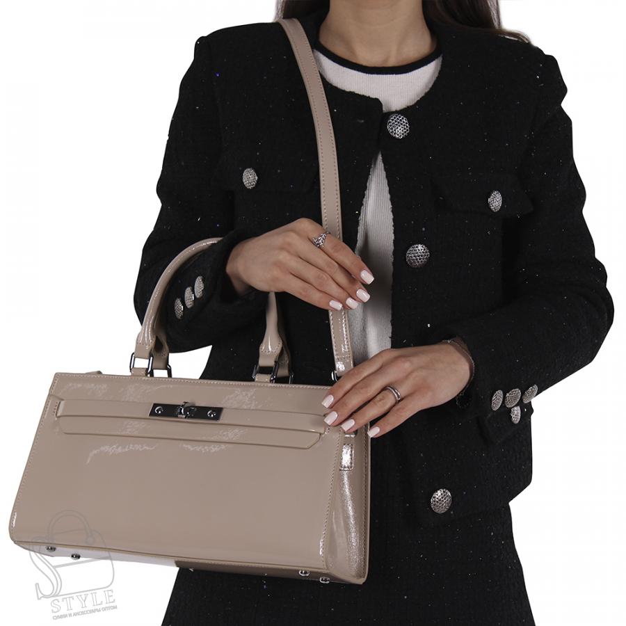 Сумка женская кожаная 2169-2Y m.apricot Polina&Eiterou