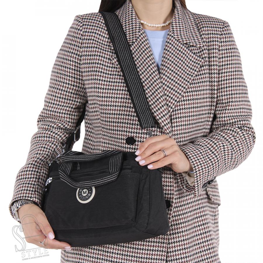 Сумка женская 8707MD black Mindesa в Новосибирске