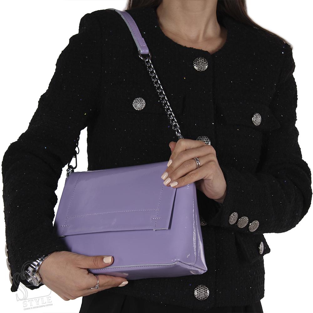 Сумка женская кожаная 8722-3NN l.purple Natale Navetta