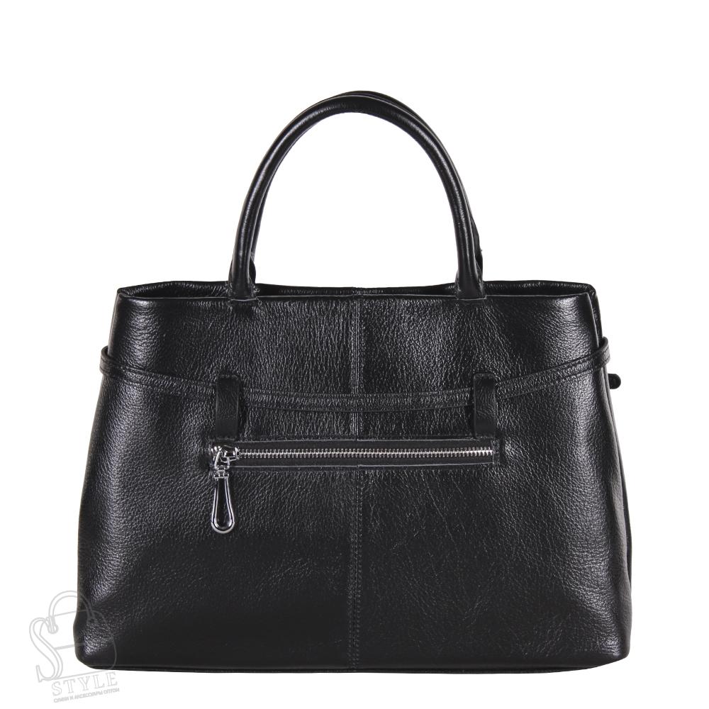 Сумка женская кожаная 6698VG black Vitelli Grassi