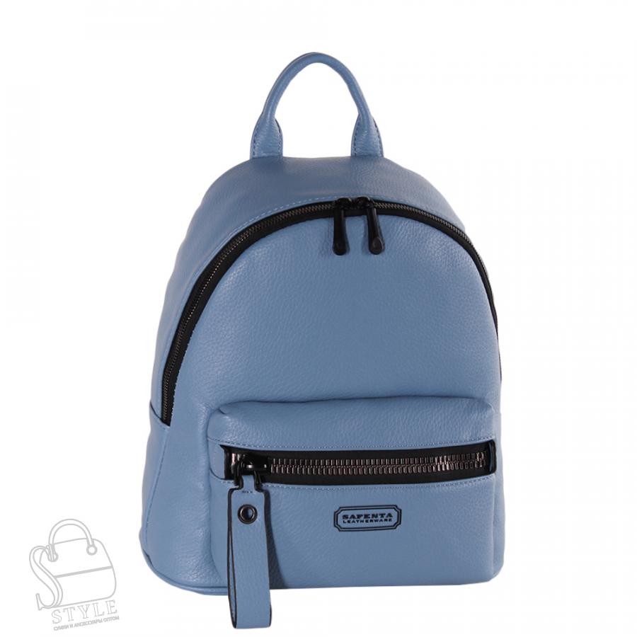 Рюкзак женский 69157 blue Velina Fabbiano-Safenta/30 в Новосибирске