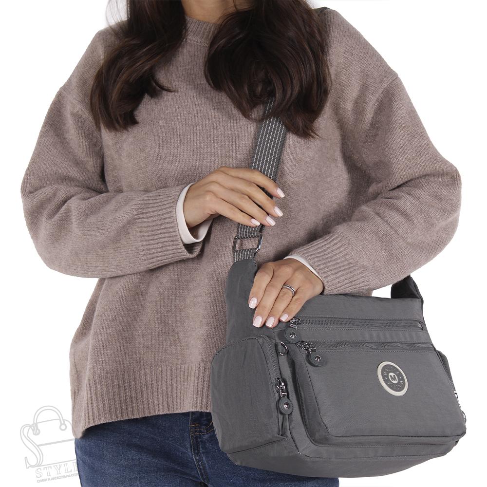 Сумка женская 8704MD gray Mindesa