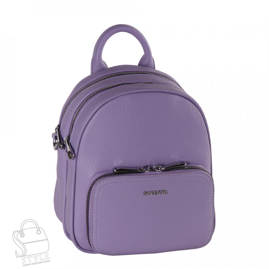 Рюкзак женский 670100 purple Velina Fabbiano-Safenta/30 в Новосибирске