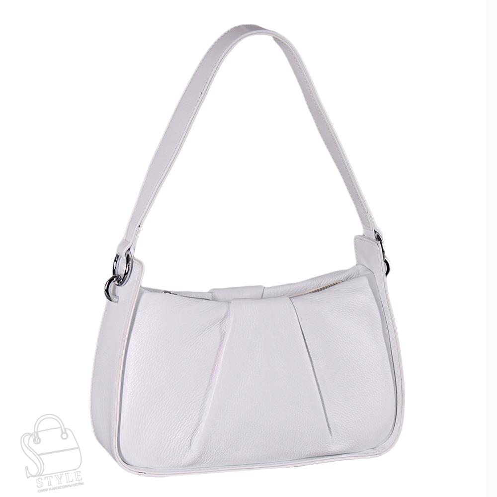 Сумка женская кожаная 98086 white Velina Fabbianno-Safenta/30 в Новосибирске