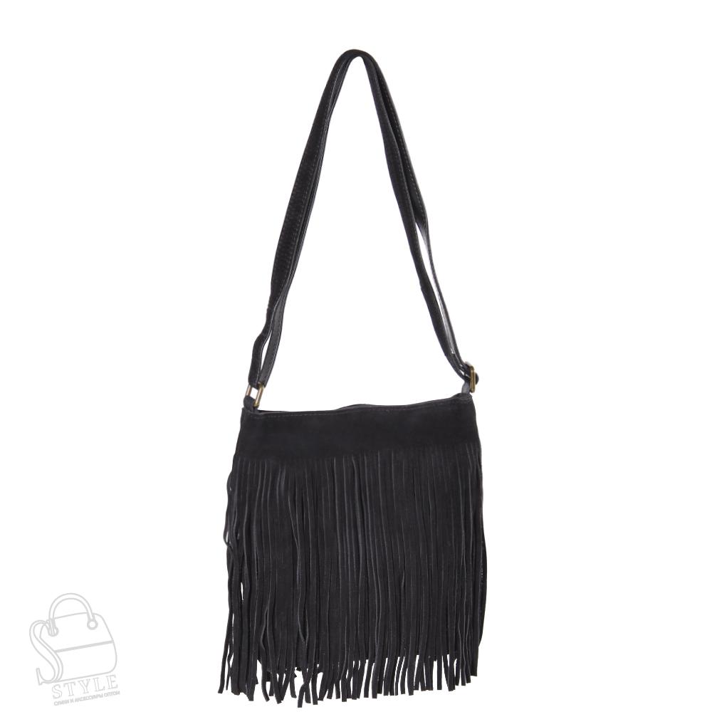Сумка женская кожаная 210VGAA black Vitelli Grassi