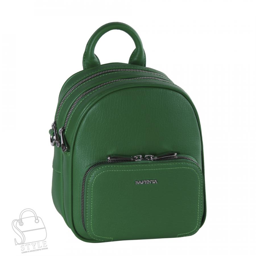 Рюкзак женский 670100 green Velina Fabbiano-Safenta/30