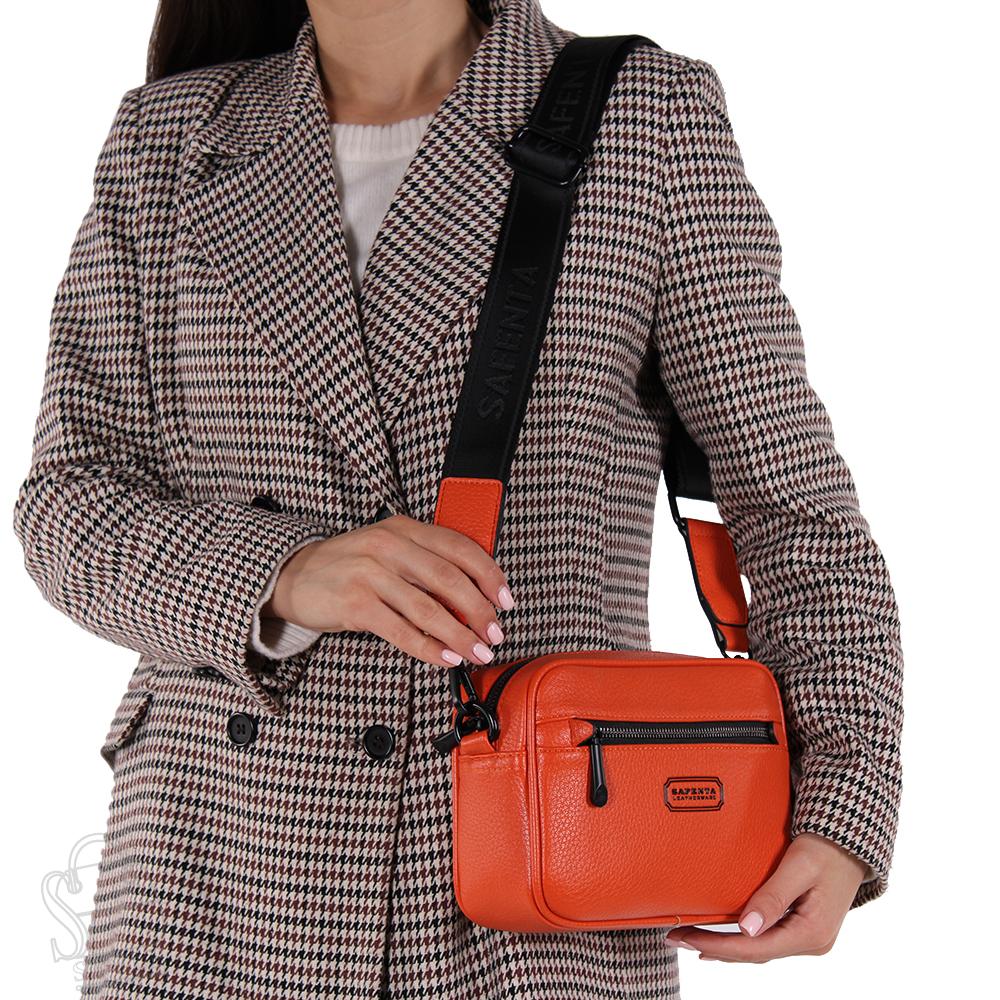 Сумка женская 270011-9 orange Velina Fabbiano-Safenta/30