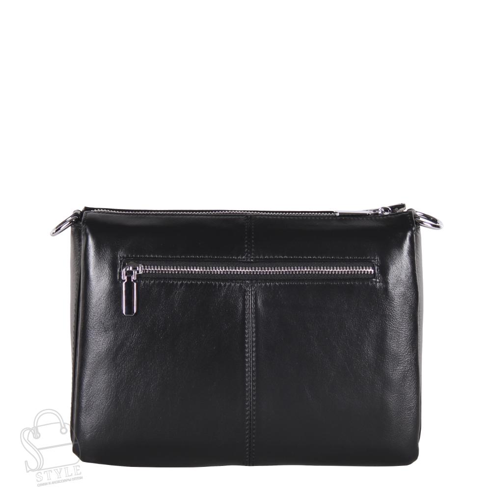 Сумка женская кожаная 3680VG black Vitelli Grassi