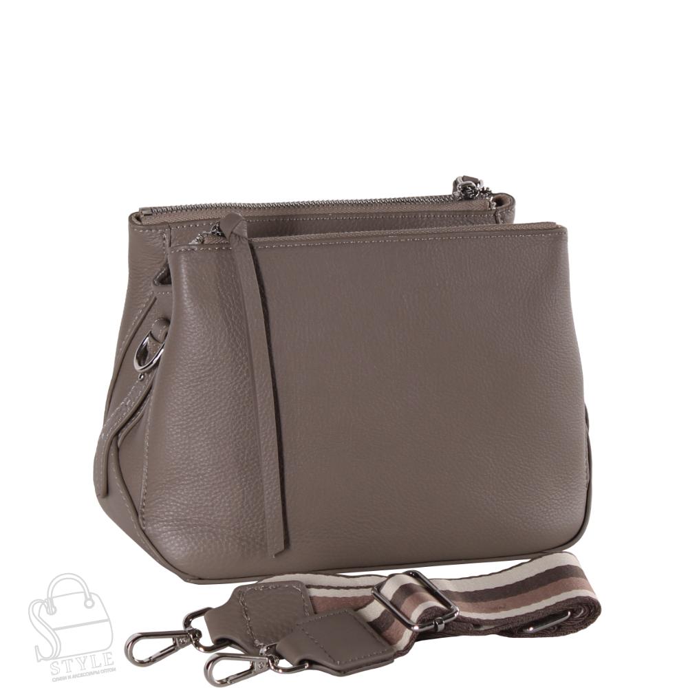 Сумка женская кожаная 79022NN gray Natale Navetta