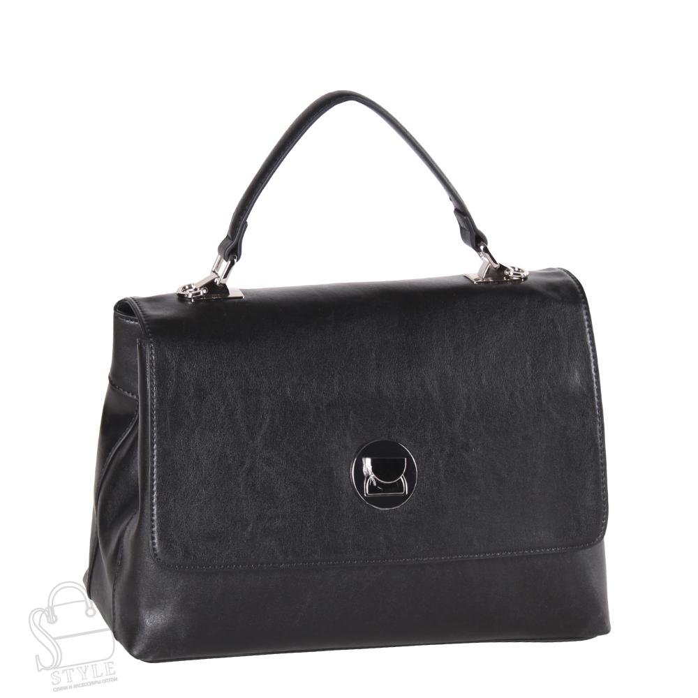 Сумка женская кожаная 9033NN black Natale Navetta