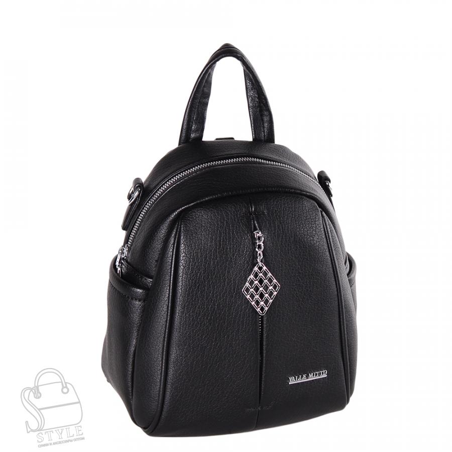 Рюкзак женский 90331 black Valle Mitto/30