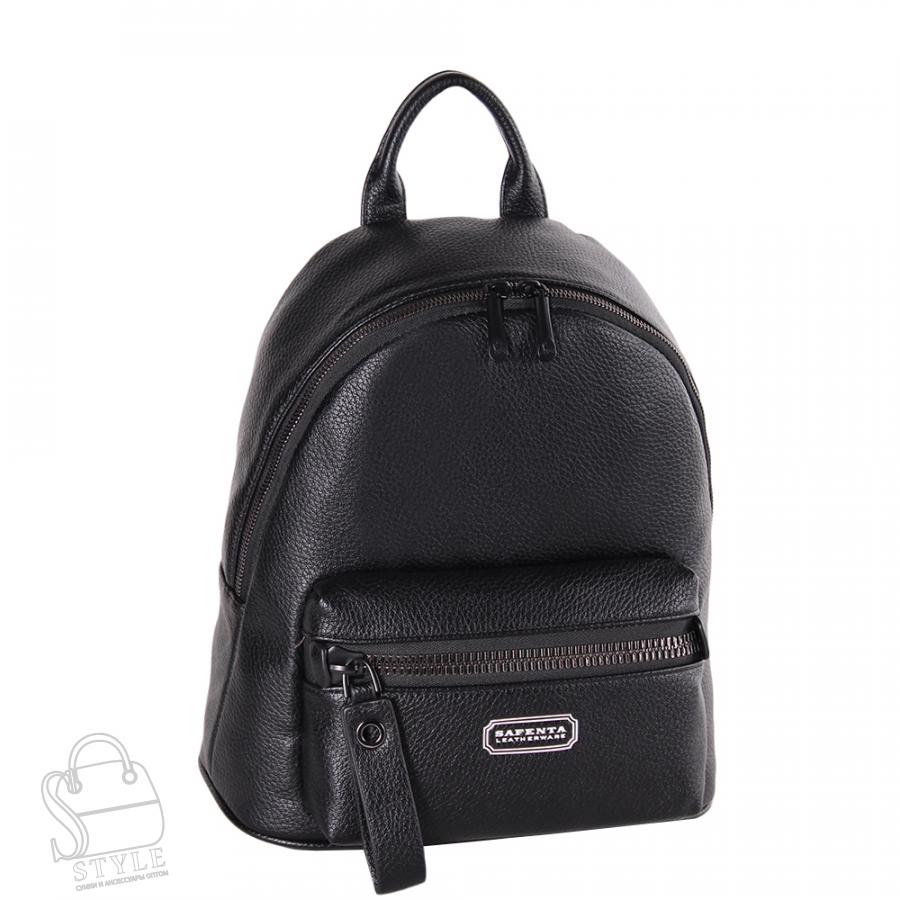 Рюкзак женский 69157 black Velina Fabbiano-Safenta/30