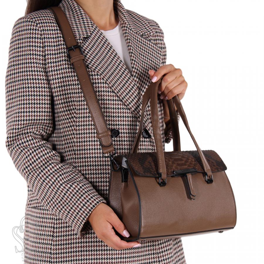 Сумка женская 593361-1 brown Velina Fabbiano-Safenta/30 в Новосибирске