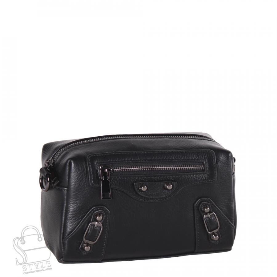 Сумка женская кожаная 553NN black Natale Navetta